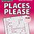 free printable places please puzzles - high resolution printable
