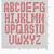 free printable plastic canvas alphabet patterns