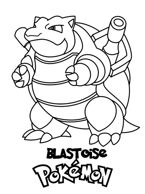 Pokemon coloring pages Print and