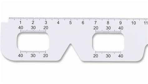 Printable Ruler For Measuring Pupillary Distance Printable Ruler