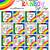 free printable rainbow gift tags