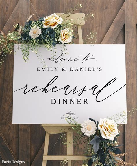 Everything You Need To Know About Free Printable Rehearsal Dinner Signs