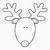 free printable reindeer head templates
