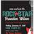 free printable rock and roll invitation templates