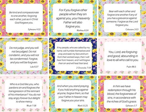 Printable Bible Verse Greeting Cards 17 All Occasion Etsy
