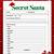 free printable secret santa list