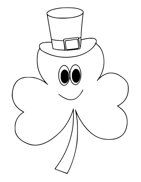 25 Free Shamrock Coloring Pages Printable
