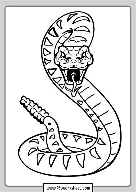 Free Free Printable Snake Coloring Page, Download Free Free Printable