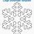 free printable snowflake template pdf