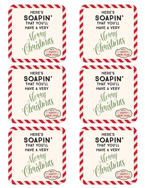 Free Printable Hand Soap Gift Tags FAKING IT FABULOUS