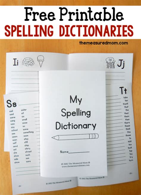 FREE Spelling Dictionary for Kids is such a helpful tool for students