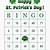 free printable st patrick's day bingo