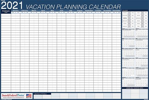 Staff Vacation Planner for Excel allows you to manage your staff's