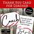 free printable thank you coach cards