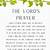 free printable the lords prayer