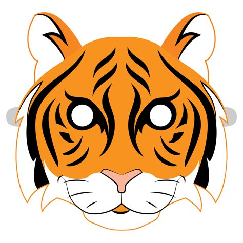 Tiger Mask coloring page Free Printable Coloring Pages Tiger mask