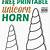 free printable unicorn horn template