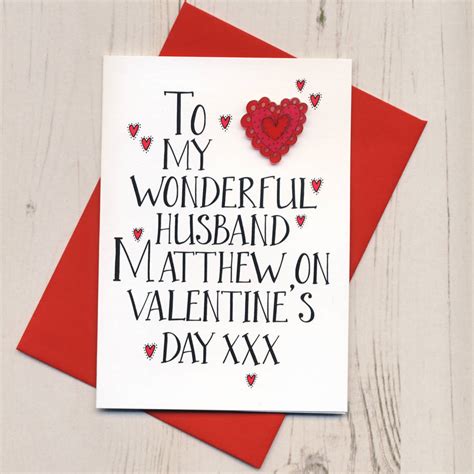 Free Printable Valentine Cards For Husband