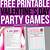 free printable valentines games