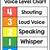 free printable voice level chart