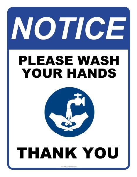 Hand Wash Signs Printable ClipArt Best