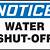 free printable water shut-off notice