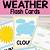 free printable weather cards
