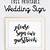 free printable wedding signs