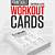 free printable workout cards