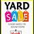 free printable yard sale templates