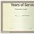 free printable years of service certificates