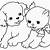 free puppy and kitten coloring pages