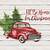 free red truck christmas printables