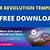 free revolution slider templates download