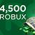 free robux 4500