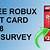free robux card no survey