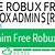 free robux needs username only