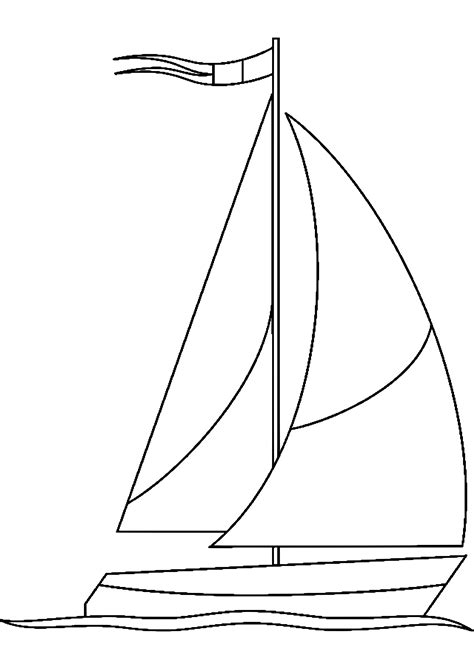 Pin by Ayashi Lopez on Free Printables Coloring pages, Boat crafts