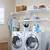 free standing shelf over washer and dryer