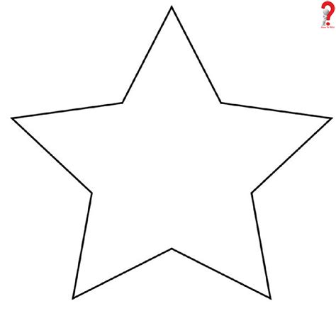 Free Star Template