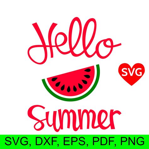 Free Summer Bundle SVG, PNG, EPS DXF File