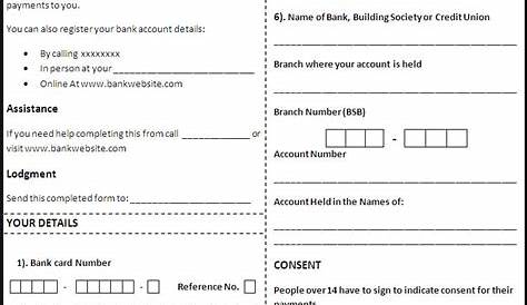 Excel Bank Account Template - Bank Choices