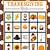 free turkey bingo cards printable
