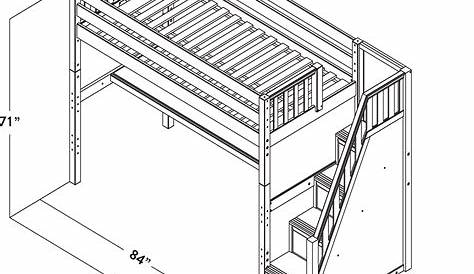 Free Twin Xl Loft Bed Plans Woodworking To Build A Low Bunk