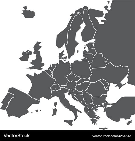 The Best Free Vector Europe Map 2023