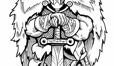 #Free #Printable Coloring Pages for toddlers and preschoolers: #viking
