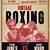 free vintage boxing poster template