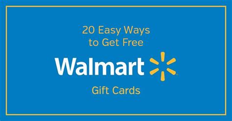 FREE Walmart Gift Card