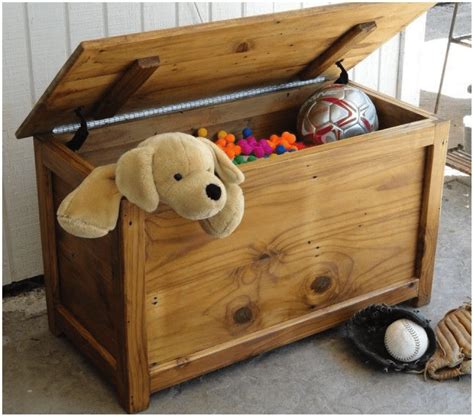 Large Wooden Toy Box Plans PDF Woodworking