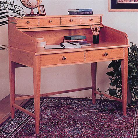 Printable Plans for a Writing Desk